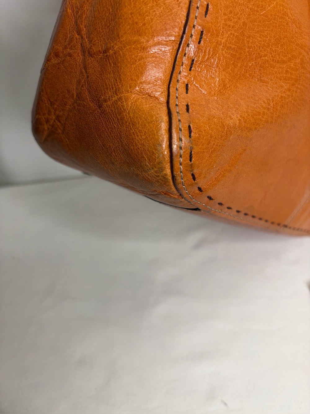 Vintage Fossil Sedona Tan Leather Crossbody Bag - Picture 8 of 16